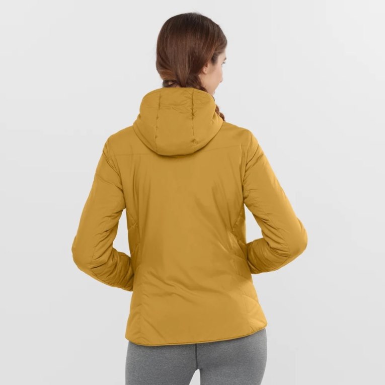 Salomon Outrack Women's Insulated Jackets Yellow | CA 43H68